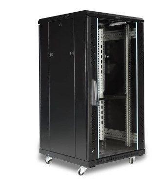 G2前玻璃后钢板门网络机柜 专业性能与卓越观感的完美融合